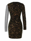 Black Stardust Dress