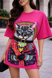 Oversize Cat Top