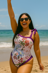 Purple One Piece in Medium
