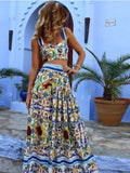 Santorini Skirt Set