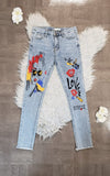 Hand Painted Jean